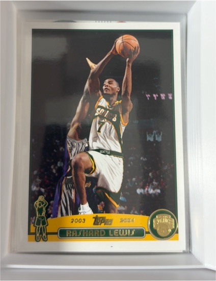 2003-04 Topps #109 Rashard Lewis — front