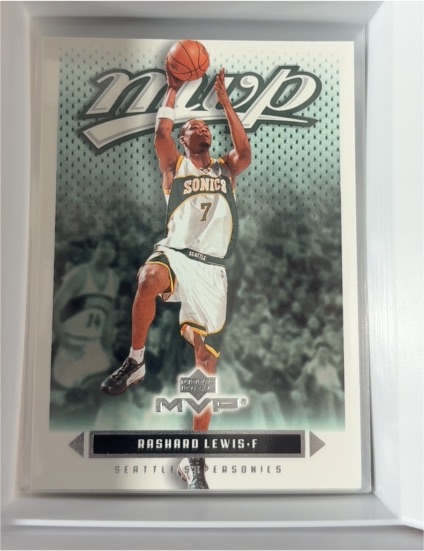 2003 Upper Deck MVP #170 Rashard Lewis — front