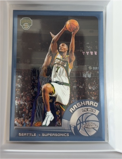 2002-03 Topps Chrome #8 Rashard Lewis — front