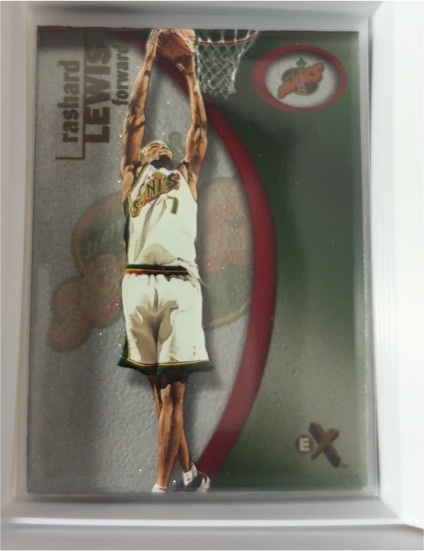 2000-01 Fleer E-X #84 Rashard Lewis — front