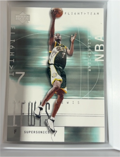 2001-02 Upper Deck Flight Team #58 Rashard Lewis — front