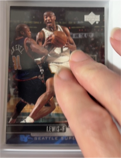 1999-00 Upper Deck #112 Rashard Lewis — front