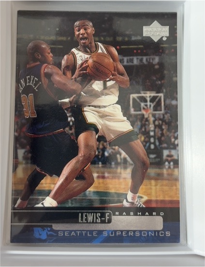 1999-00 Upper Deck #112 Rashard Lewis — front
