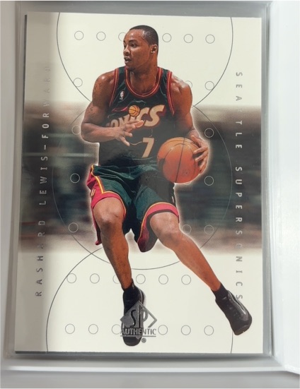 2000-01 Upper Deck SP Authentic #77 Rashard Lewis — front