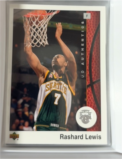 2002-03 Upper Deck Authentics #79 Rashard Lewis — front