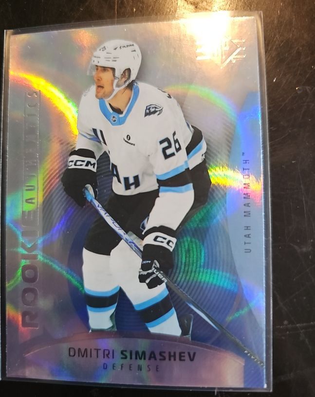 2025-26 Upper Deck SP Rookie Authentics #107 Dmitri Simashev — front