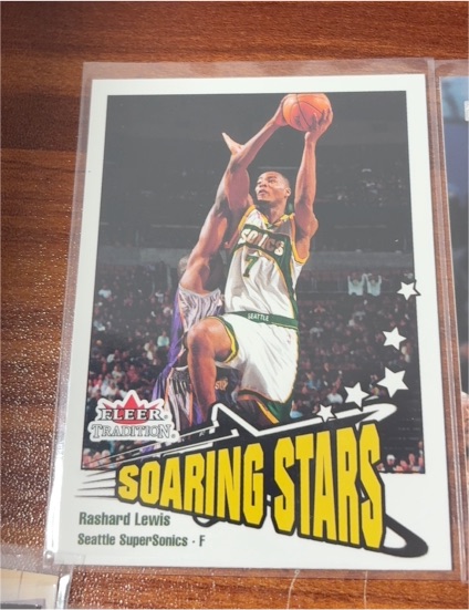 2002-03 Fleer Tradition #247 Rashard Lewis Soaring Stars — front