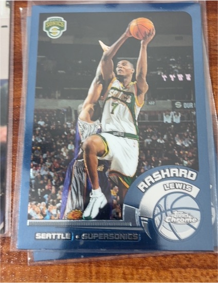 2002-03 Topps Chrome #8 Rashard Lewis — front