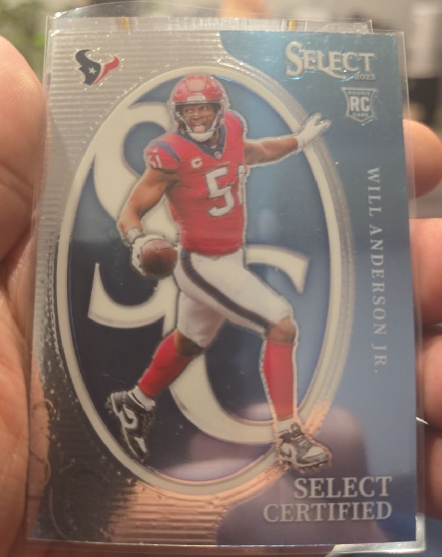 2023 Panini Select Certified Rookies #CRO-WAN Will Anderson Jr. — front