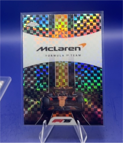 2025 Topps Chrome Formula 1 #176 McLaren Team Logo — front