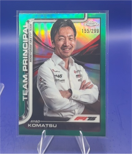 2025 Topps Chrome Formula 1 #198 Ayao Komatsu Team Principal — front