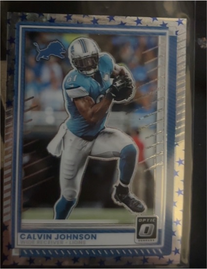 2025 Panini Donruss Optic #19 Calvin Johnson — front