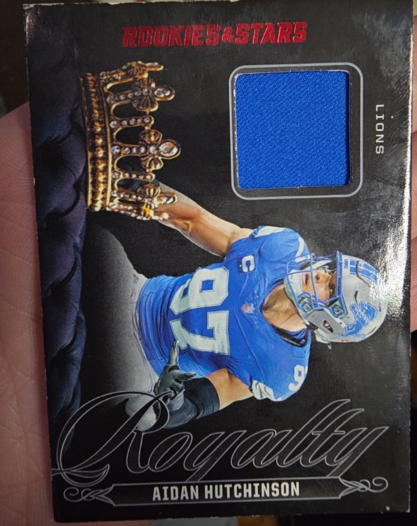 2025 Panini Rookies & Stars #R-AHN Aidan Hutchinson Royalty — front