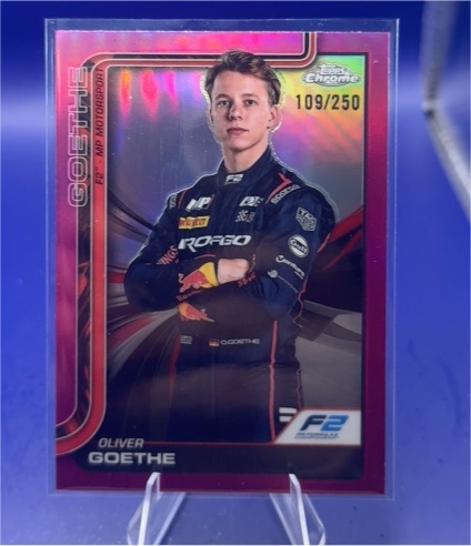 2025 Topps Chrome Formula 1 #26 Oliver Goethe — front