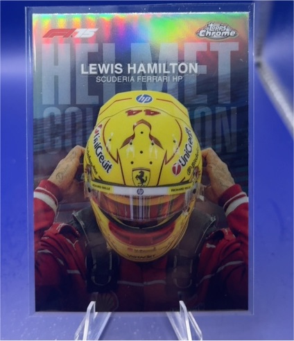 2025 Topps Chrome Formula 1 #HC-2 Lewis Hamilton — front