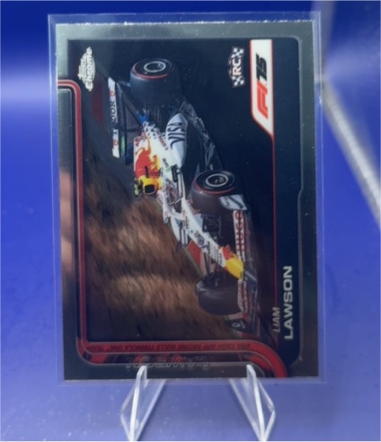 2025 Topps Chrome Formula 1 #83 Liam Lawson — front