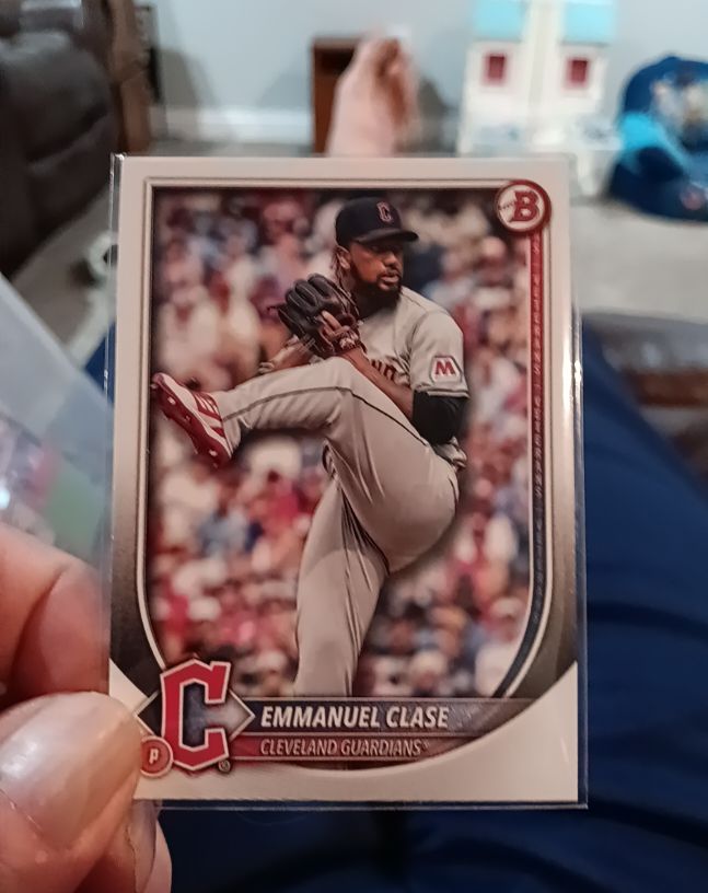 2025 Bowman #15 Emmanuel Clase — front