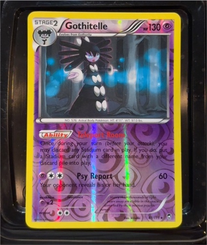 2014 Pokémon XY Furious Fists #41 Gothitelle — front