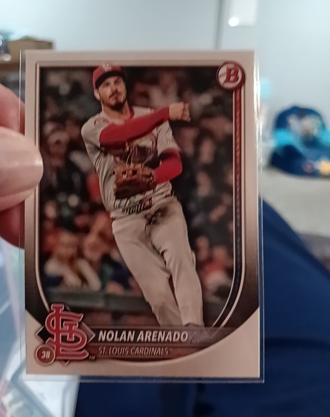 2025 Bowman #68 Nolan Arenado — front