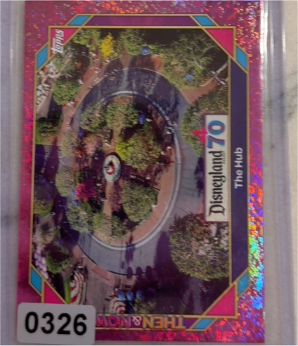 2025 Topps Disneyland 70th #6 The Hub — front