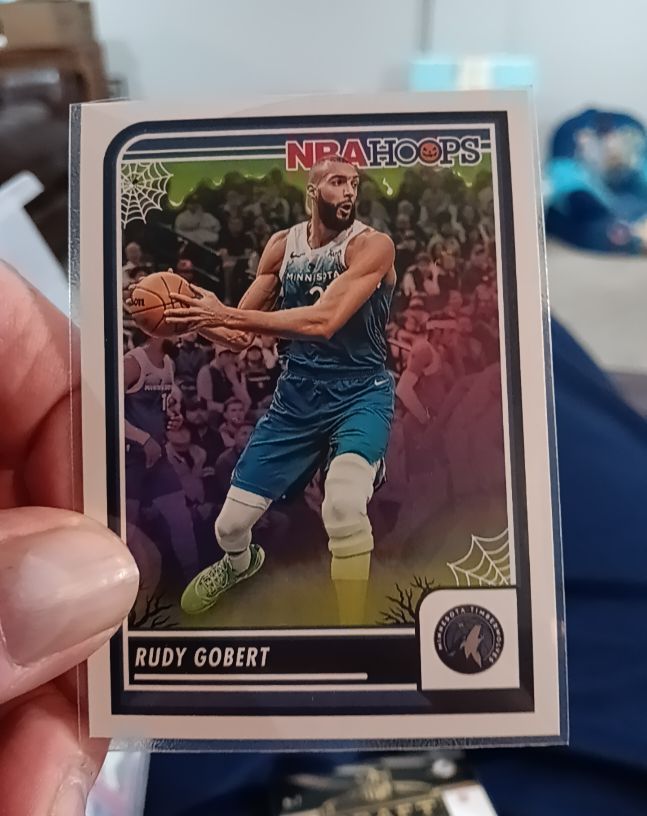 2023-24 Panini NBA Haunted Hoops #52 Rudy Gobert — front