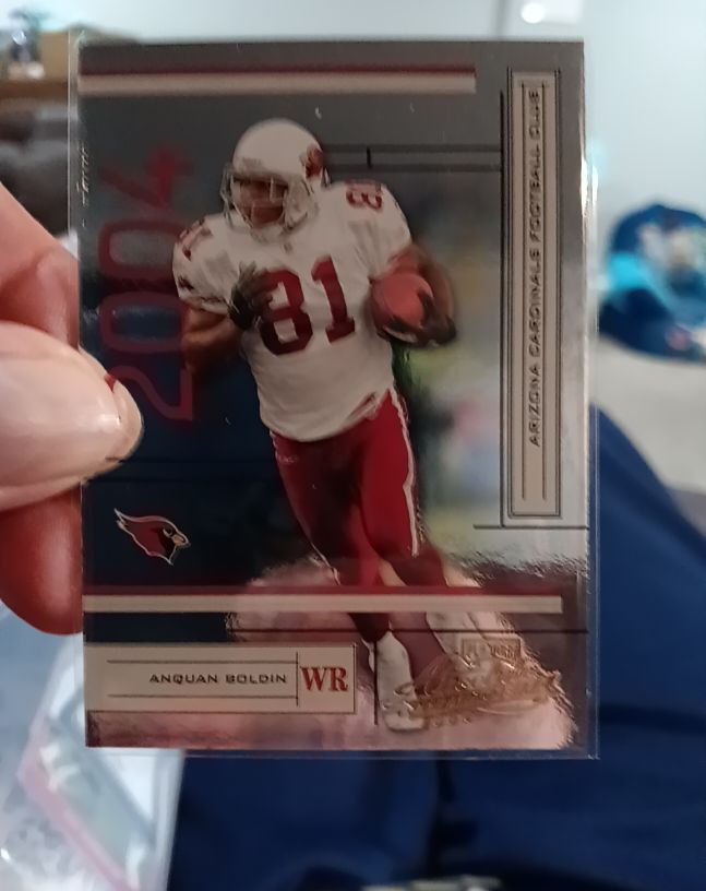 2004 Playoff Absolute Memorabilia #1 Anquan Boldin — front