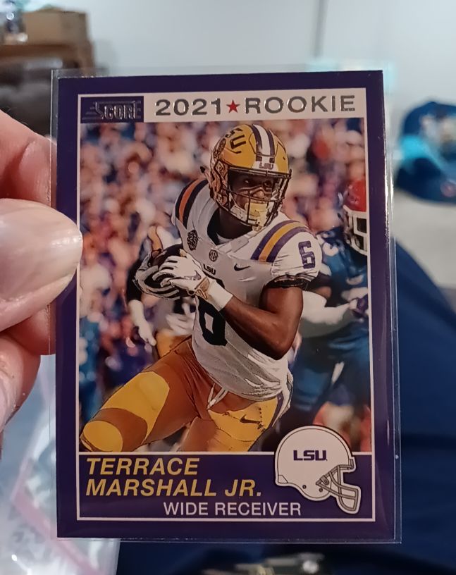 2021 Panini Chronicles Score Draft Picks #70 Terrace Marshall Jr. — front