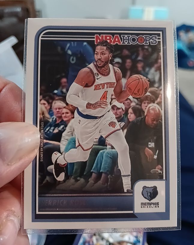 2023-24 Panini NBA Hoops #120 Derrick Rose — front
