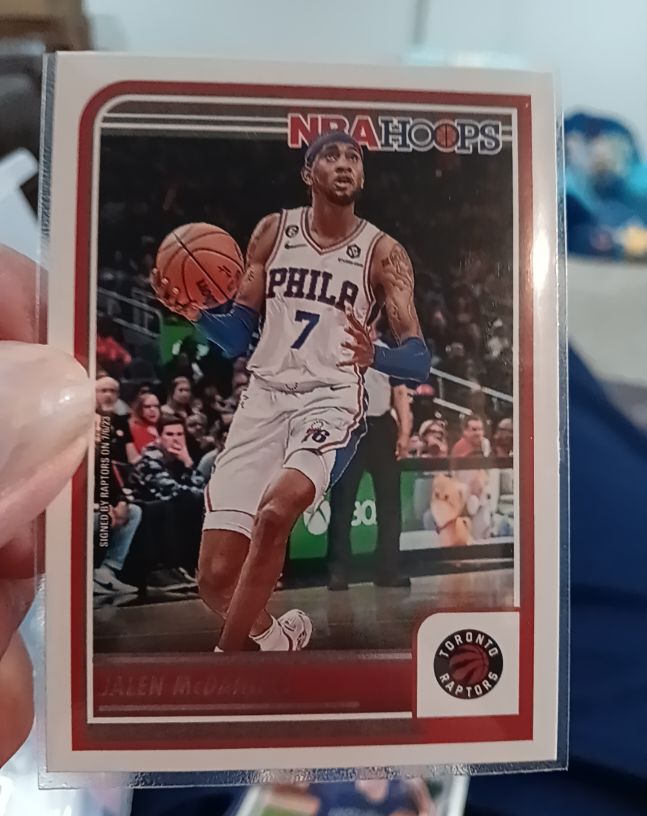 2023-24 Panini NBA Hoops #2 Jalen McDaniels — front