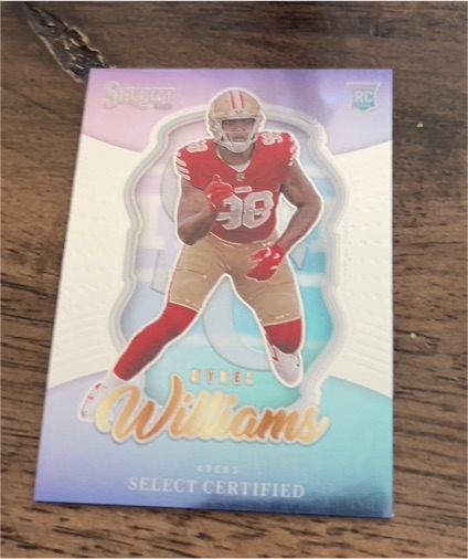 2025 Panini Select #7 Mykel Williams — front