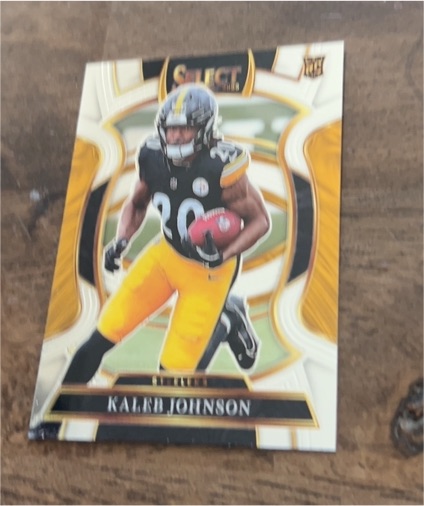 2025 Panini Select #52 Kaleb Johnson — front
