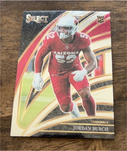 2025 Panini Select Club Level #223 Jordan Burch — front