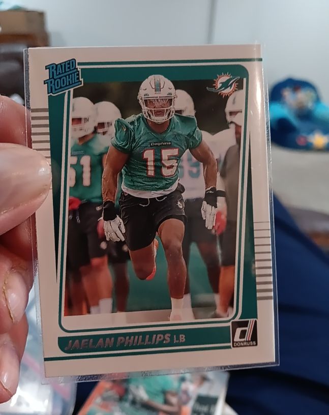 2021 Panini Donruss #336 Jaelan Phillips — front