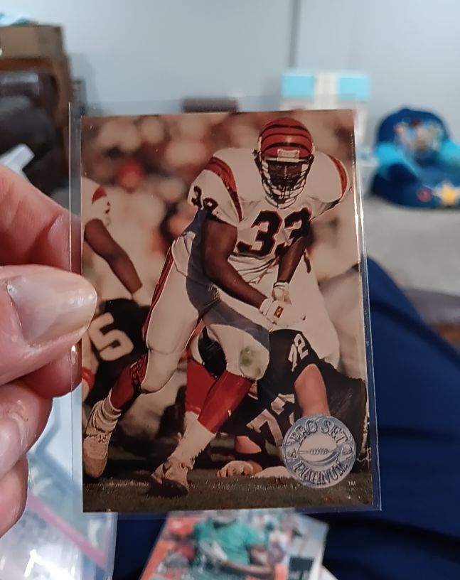 1991 Pro Set Platinum #167 David Fulcher — front