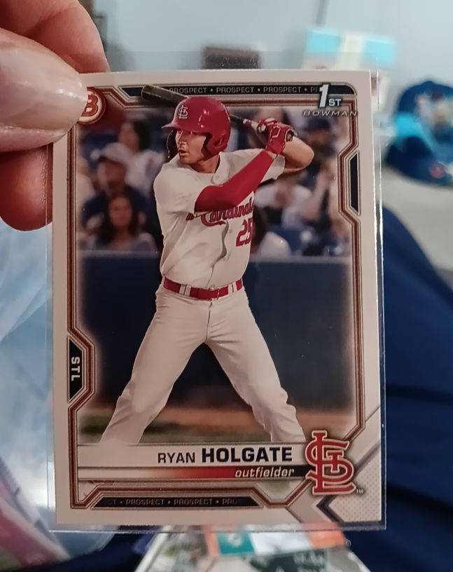 2021 Bowman Draft #BD-148 Ryan Holgate — front