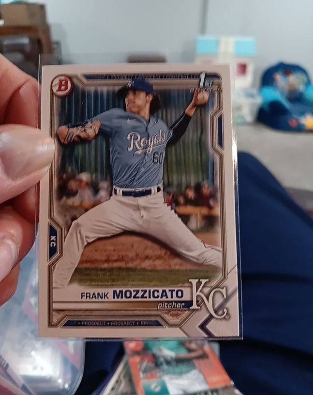 2021 Bowman Draft #BD-95 Frank Mozzicato — front