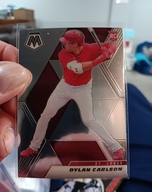 2021 Panini Mosaic #227 Dylan Carlson — front