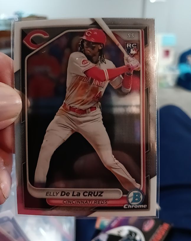 2024 Bowman Chrome #42 Elly De La Cruz — front