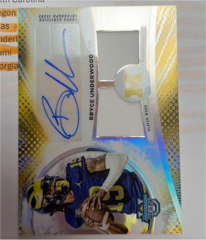2025 Topps Bowman's Best #BOA-BU Bryce Underwood — front