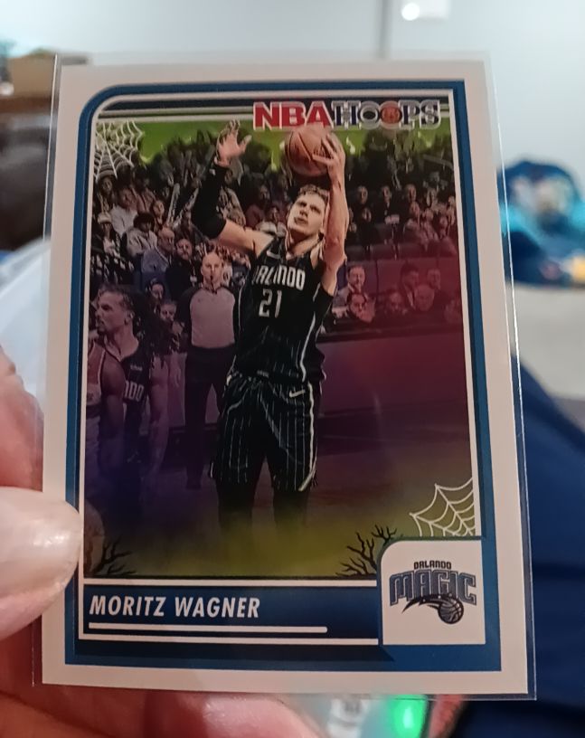 2023-24 Panini Haunted Hoops #63 Moritz Wagner — front