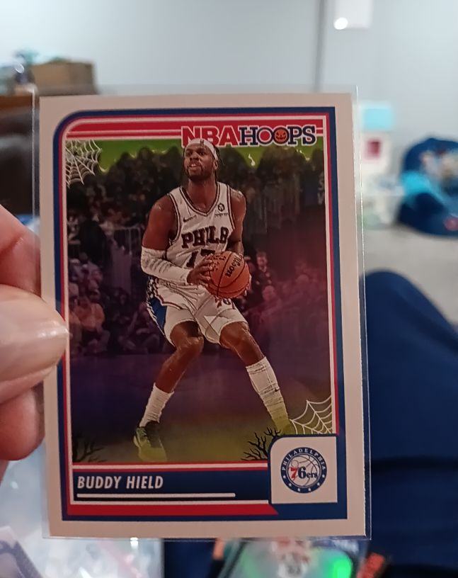 2023-24 Panini NBA Hoops Haunted Hoops #188 Buddy Hield — front