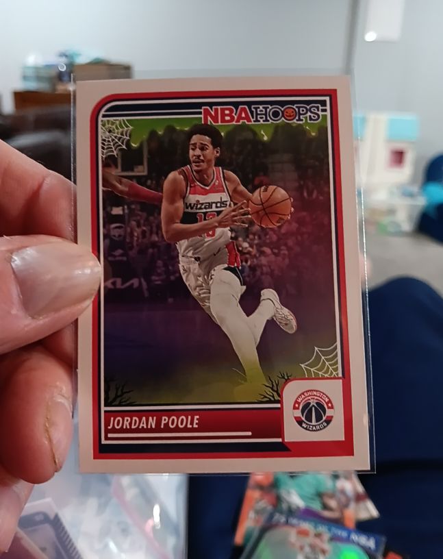 2023-24 Panini Haunted Hoops #277 Jordan Poole — front