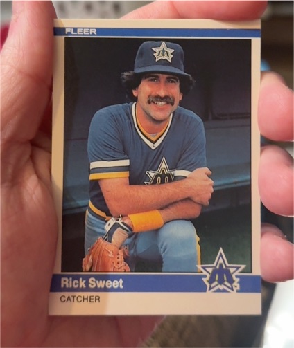 1984 Fleer #621 Rick Sweet — front