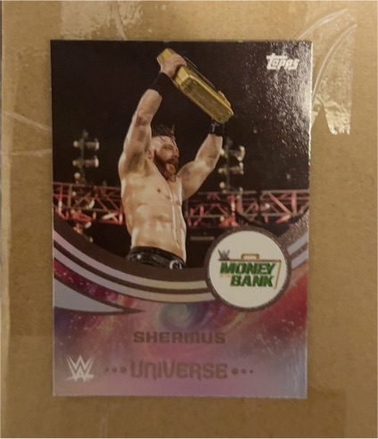 2025 Topps Universe WWE #260 Sheamus Money in the Bank — front