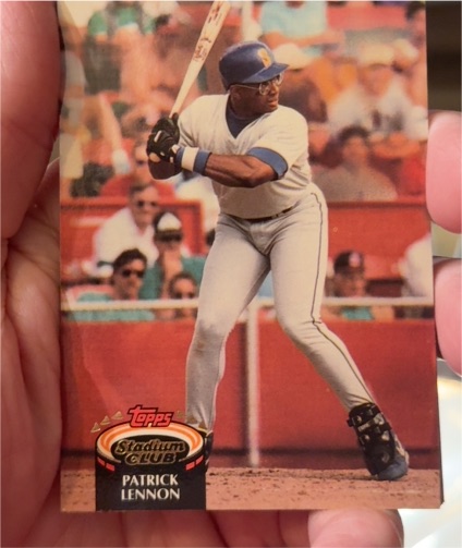 1992 Topps Stadium Club #679 Patrick Lennon — front