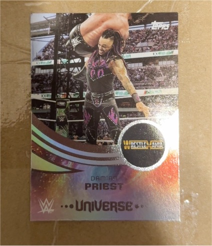 2025 Topps Universe WWE #258 Damian Priest — front