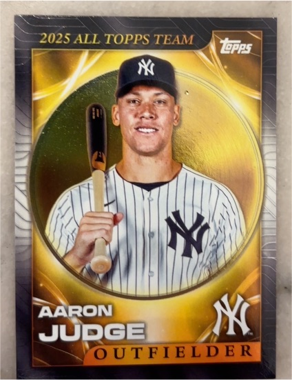 2026 Topps Series 1 #ATT-6 Aaron Judge 2025 All Topps Team — front