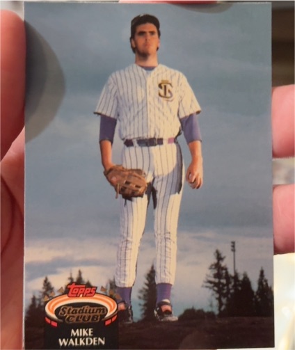 1992 Topps Stadium Club #852 Mike Walkden — front