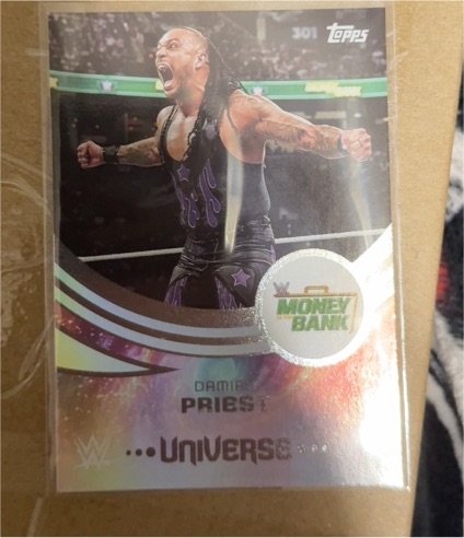 2025 Topps WWE Universe #301 Damian Priest Money in the Bank — front