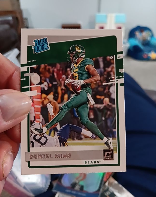 2020 Panini Chronicles Draft Picks Donruss #11 Denzel Mims — front